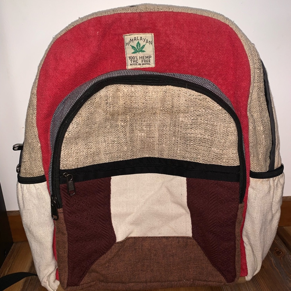 Brand new unisex Himalayan Hemp backpack